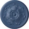 Ekena Millwork Legacy Acanthus Ceiling Medallion (Fits Canopies up to 3 1/2"), 12 3/4"OD x 7/8"P, Americana CM12LEAMF - alternate 1
